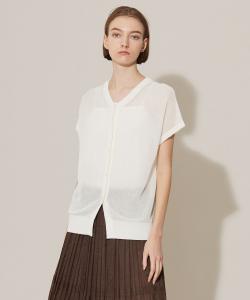 Моющаяся компактная спиральная летняя трикотажная ткань, скручиваемая в трех направлениях