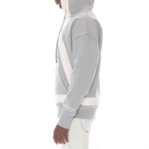 Худи-пуловер с капюшоном призрачно-серого цвета HVMAN