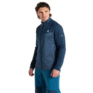 Толстовка Dare2B Substratum III Core Stretch full zip, синий