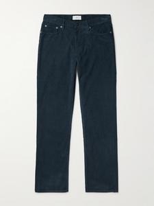 Прямые брюки Samuel из хлопчатобумажной смеси вельвета MR P., синий