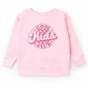Свитшот Cool kids club в клетку The Juniper Shop, Pink