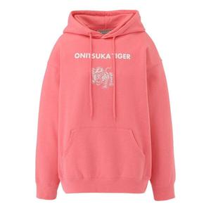 Толстовка graphic hoodie 'pink' Onitsuka Tiger, розовый