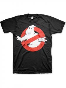 Футболка черного цвета Ghostbusters