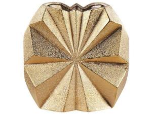 Декоративная ваза Beliani AELIA, 25x25x10 см, золотой