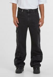 Джинсы свободного кроя VORIN 2Y Studios, черный