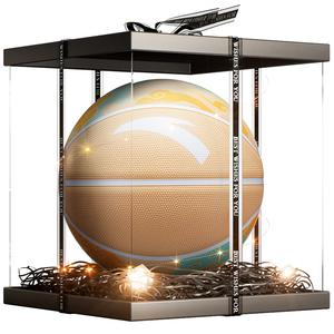 ANTA Китайский резиновый баскетбольный мяч orange yellow размер 5/7 тренировочный соревновательный unisex