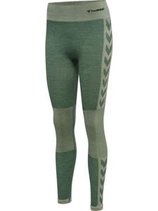 Леггинсы зеленого цвета Hummel