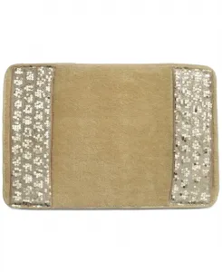 Коврик для ванной с пайетками в стиле Синатры, 53 x 61 см Popular Bath, золотой