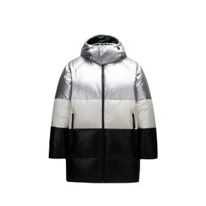 Пуховик из коллекции Anta Life для женщин Metallic Silver/Papyrus White