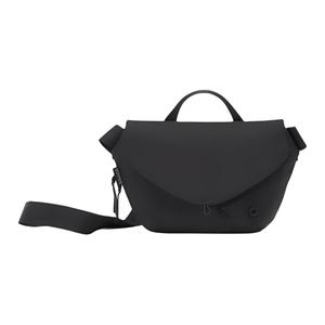 Skechers Тканевый поясной рюкзак унисекс маленький черный, Black