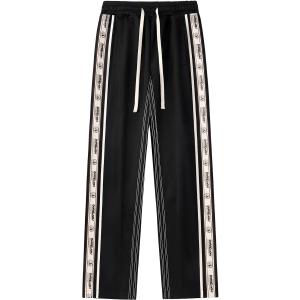 Трикотажные спортивные штаны унисекс Doraemon, Черный (на флисовой подкладке)