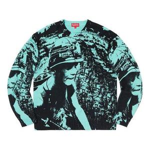Свитер Supreme Supreme is Love Sweater 'Bright Teal'