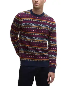 Свитер с круглым вырезом Easdale Fair Isle Barbour, мультиколор