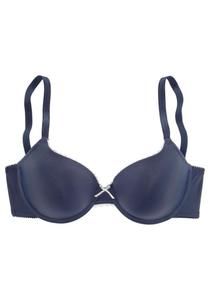 Бюстгальтер-футболка LASCANA, темно-синий