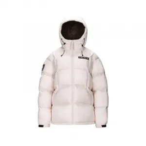 QIE Унисекс ветрозащитная водоотталкивающая антибактериальная антистатическая пуховая куртка из графена сплошного цвета для активного отдыха, Dream Pink (90% Down Content)