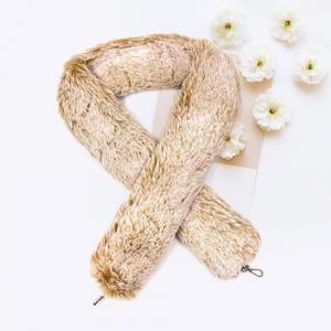 Ремешок для сумки из искусственного меха FASHNZFAB, коричневый