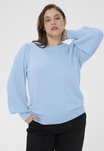 Джемпер Kaffe Curve Jumper, Powder Blue/Blue