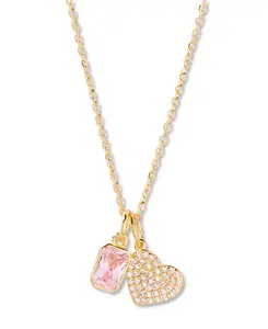 Ожерелье с камнем в форме сердца Аделины Brook & York, october