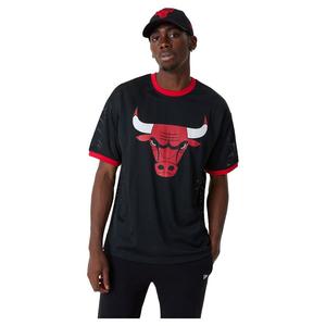 Футболка New Era 60357112 NBA Team Logo Mesh Chicago Bulls, черный