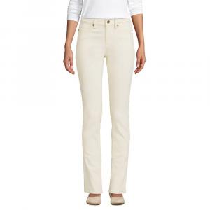 Женские прямые джинсы из денима со средней посадкой Tall Lands End Lands' End, цвет Natural