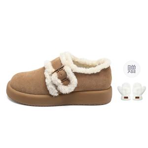 ZHR Зимние ботинки Snow Boots женские, цвет хаки, верблюжий