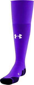 Under Armour взрослые футбольные гольфы, Purple/Black/White