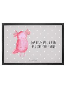 Коврик для ног Mr. & Mrs. Panda, серый пастельный