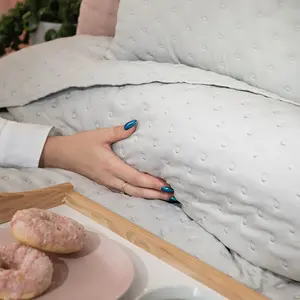 Покрывало MARKIZETA HOME, светло-серый