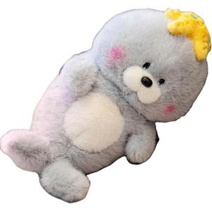 Милые морские львы плюшевые куклы высота 22см/35см ZITONG