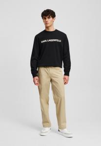 Брюки KARL LAGERFELD, бежевый