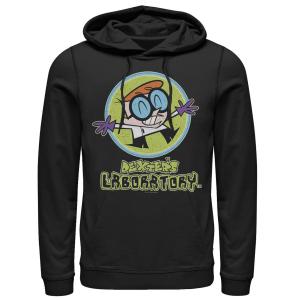 Мужской пуловер с рисунком CN Dexter's Laboratory Happy Scientist, толстовка с рисунком Licensed Character