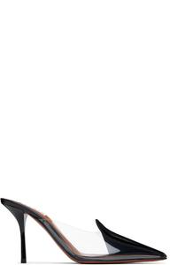 Мюли из черной телячьей кожи 90 ALAÏA