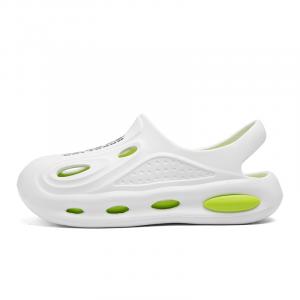 KLAOSD Клоги унисекс бело-зеленые, цвет White Green