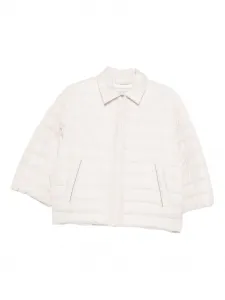 Стеганая пуховая куртка Peserico, нейтральный