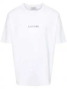 Футболка с логотипом Lanvin, белый