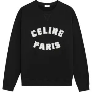 Толстовка мужская черная Celine, черный