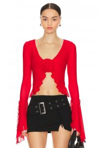 Вал топ Majorelle, красный