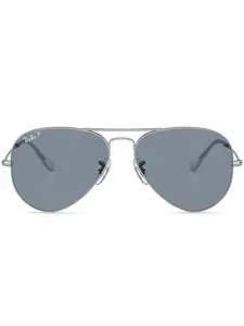 Солнцезащитные очки-авиаторы Aviator Classic Ray-Ban, серебяный
