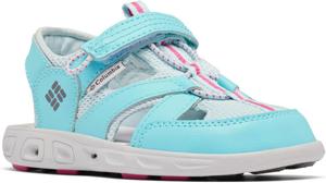 Columbia unisex-child Techsun Wave закрытые сандалии, Aquamarine/Ultra Pink