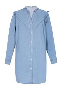 Платье-рубашка IZIA, светло-синий
