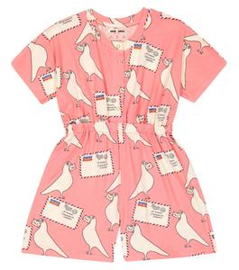 Комбинезон с принтом Mini Rodini, разноцветный