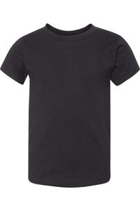Футболка из джерси для малышей BELLA + CANVAS, черный