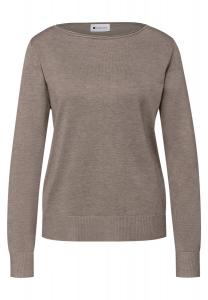 STREET ONE Свитер в цвете мокко