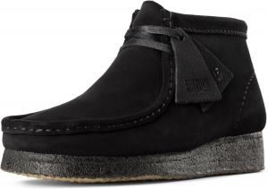 Женские ботинки Wallabee от Clarks, черный