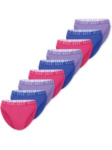 ELLE Трусики 'High Leg Logo' в цветах Blue, Lilac, Berry