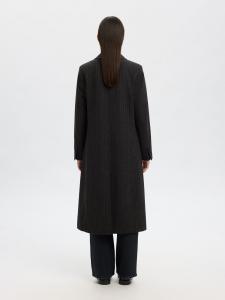 SELECTED Демисезонное пальто в сером цвете