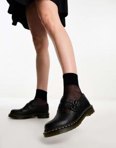 Туфли Мэри Джейн Dr Martens 8065 из черной кожи