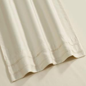 Комплект простыней из искусственного шелка Tribeca Living плотностью 300 нитей из бамбука с глубокими карманами, цвет Ivory