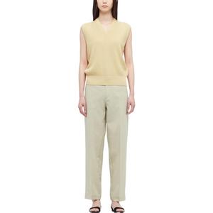 Женские повседневные брюки светло-зелёные SS22 UNIQLO