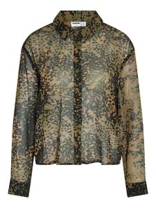 Блузка Noisy may, коричневый